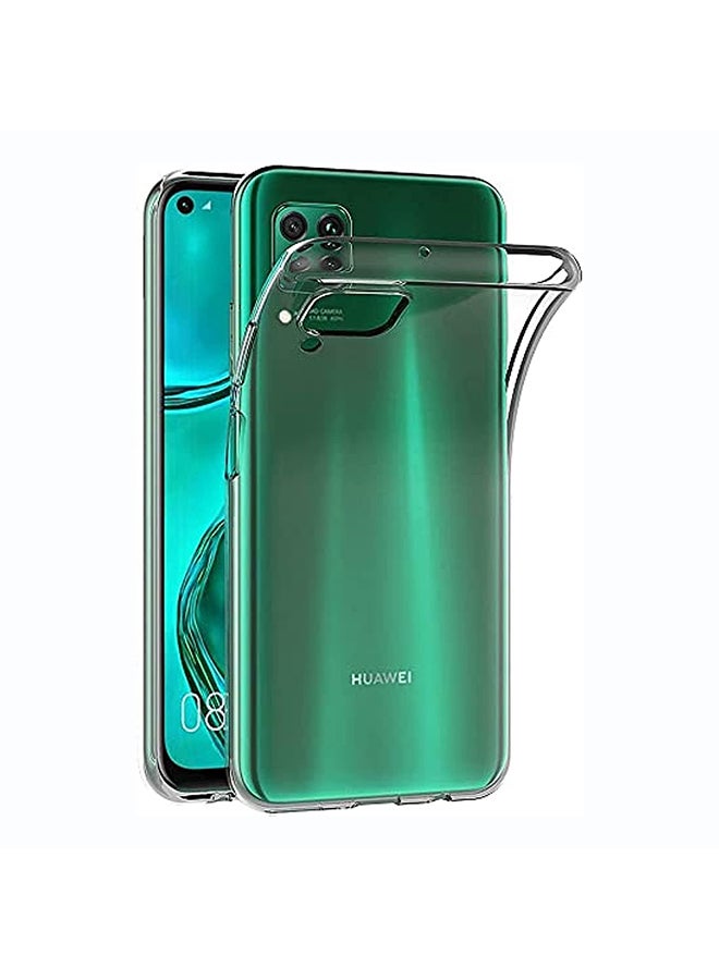 O Ozone Clear Classic Case Compatible With Huawei Nova 7i | Transparent Shockproof Soft TPU Back Cover | Slim Lightweight Anti-Yellow Protective Phone Case - Image 1