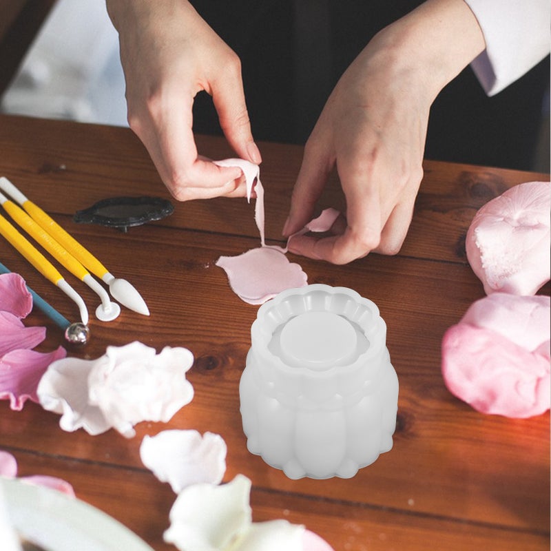 Shaped Flowerpot Making Mold Silicone Small Vase Mold Pen Holder Making Mold - Image 5
