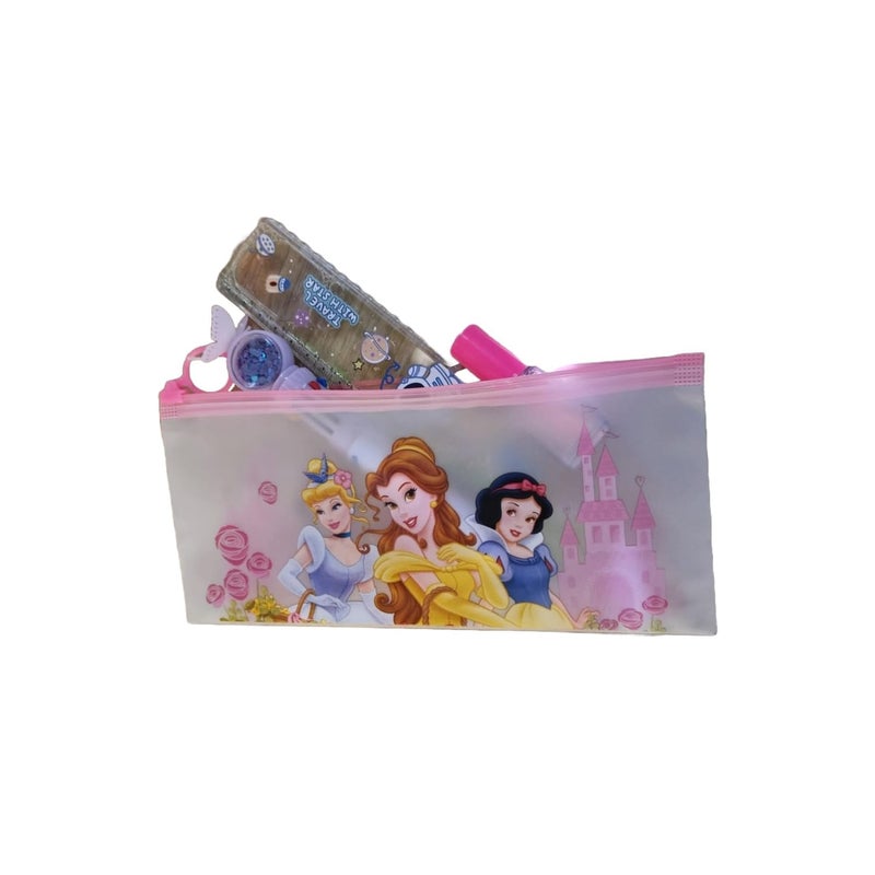 MPK PERFECT Stationery Gift Set with Unicorn Pouch (Pencil | Scale |Eraser | Sharpner) kanya pujan gifts set For Kids Girls Boy Birthday | Kanjak | Navratri Return Gifts 12set - Image 2