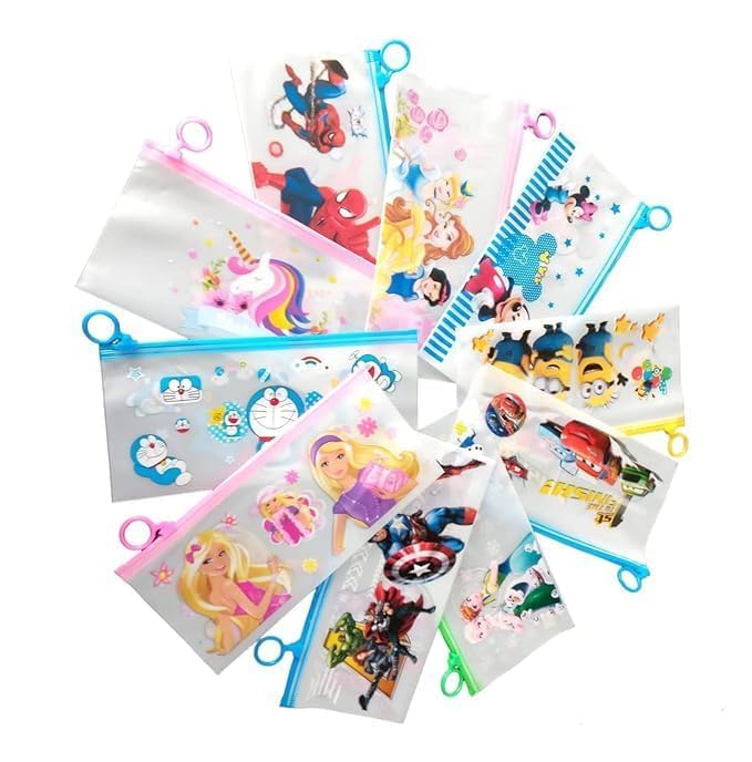 MPK PERFECT Stationery Gift Set with Unicorn Pouch (Pencil | Scale |Eraser | Sharpner) kanya pujan gifts set For Kids Girls Boy Birthday | Kanjak | Navratri Return Gifts 12set - Image 3