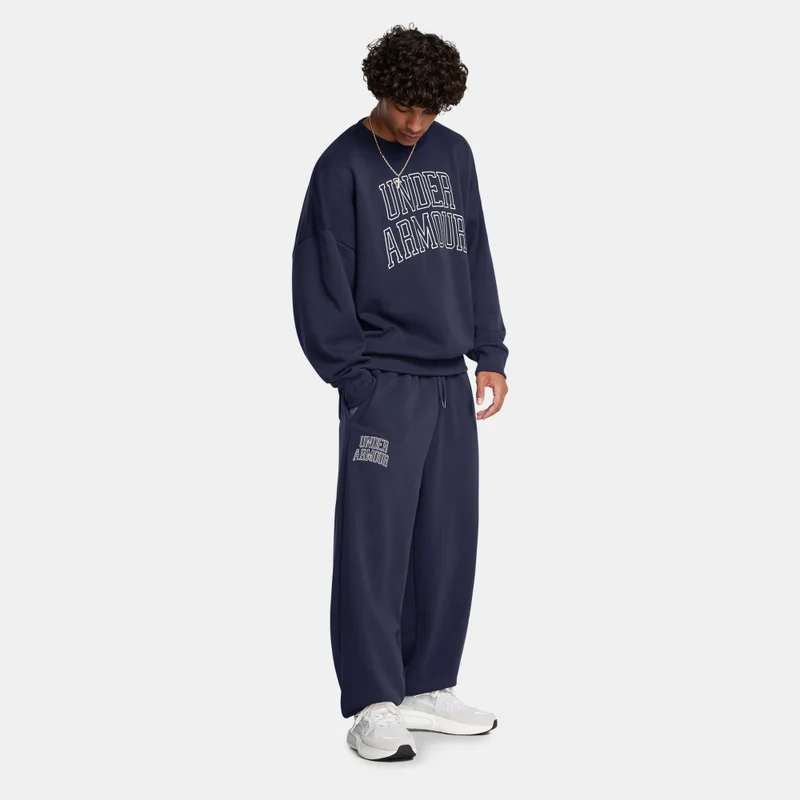 UNDER ARMOUR Blue Men's Icon Terry Sweatshirt for Men | Best Price UAE