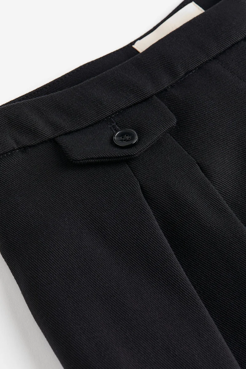 H&M Wide wool-blend trousers