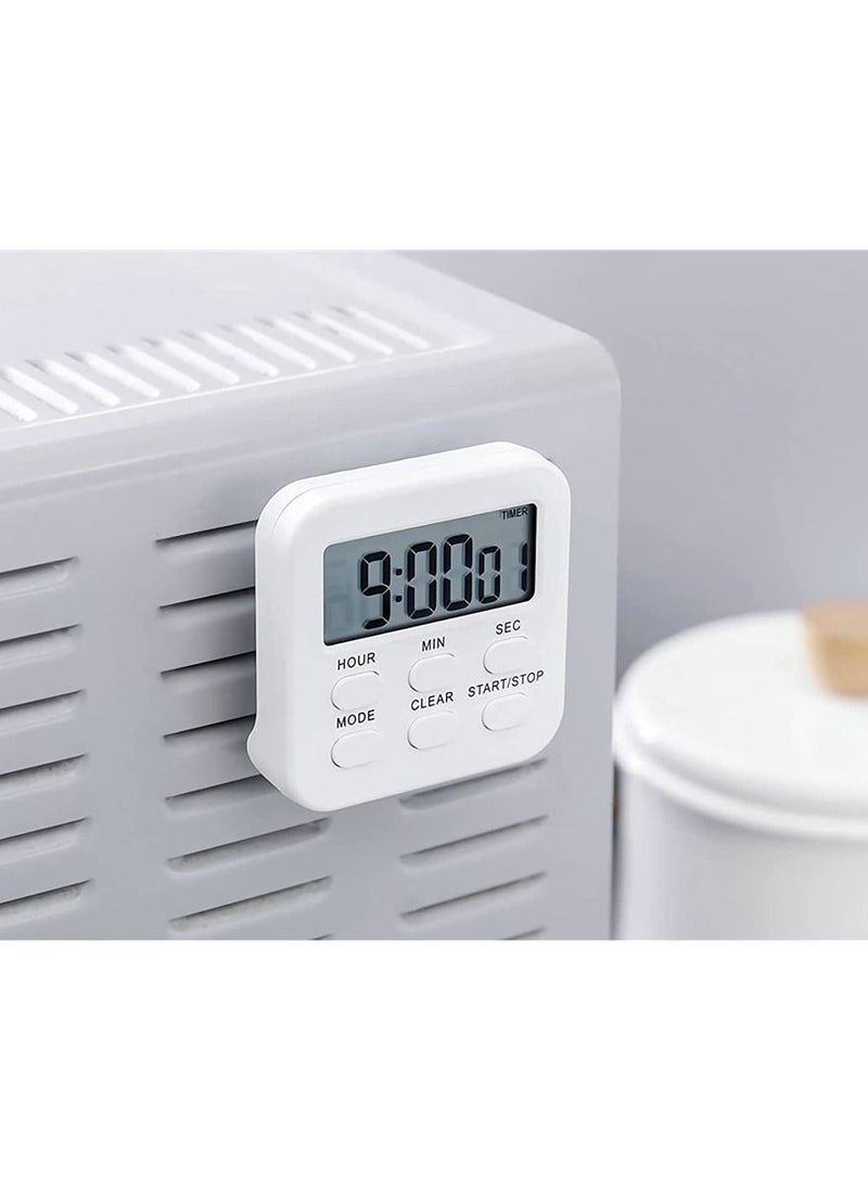 SYOSI Kitchen Timer Cooking, Digital Kitchen Timer, Magnetic Digital Timer Classroom Timer, for Kids, Sports Teachers, Cooking Baking Sports Games Office  - Image 5