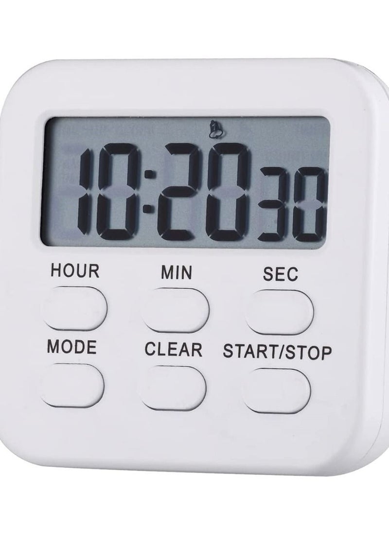 SYOSI Kitchen Timer Cooking, Digital Kitchen Timer, Magnetic Digital Timer Classroom Timer, for Kids, Sports Teachers, Cooking Baking Sports Games Office  - Image 1