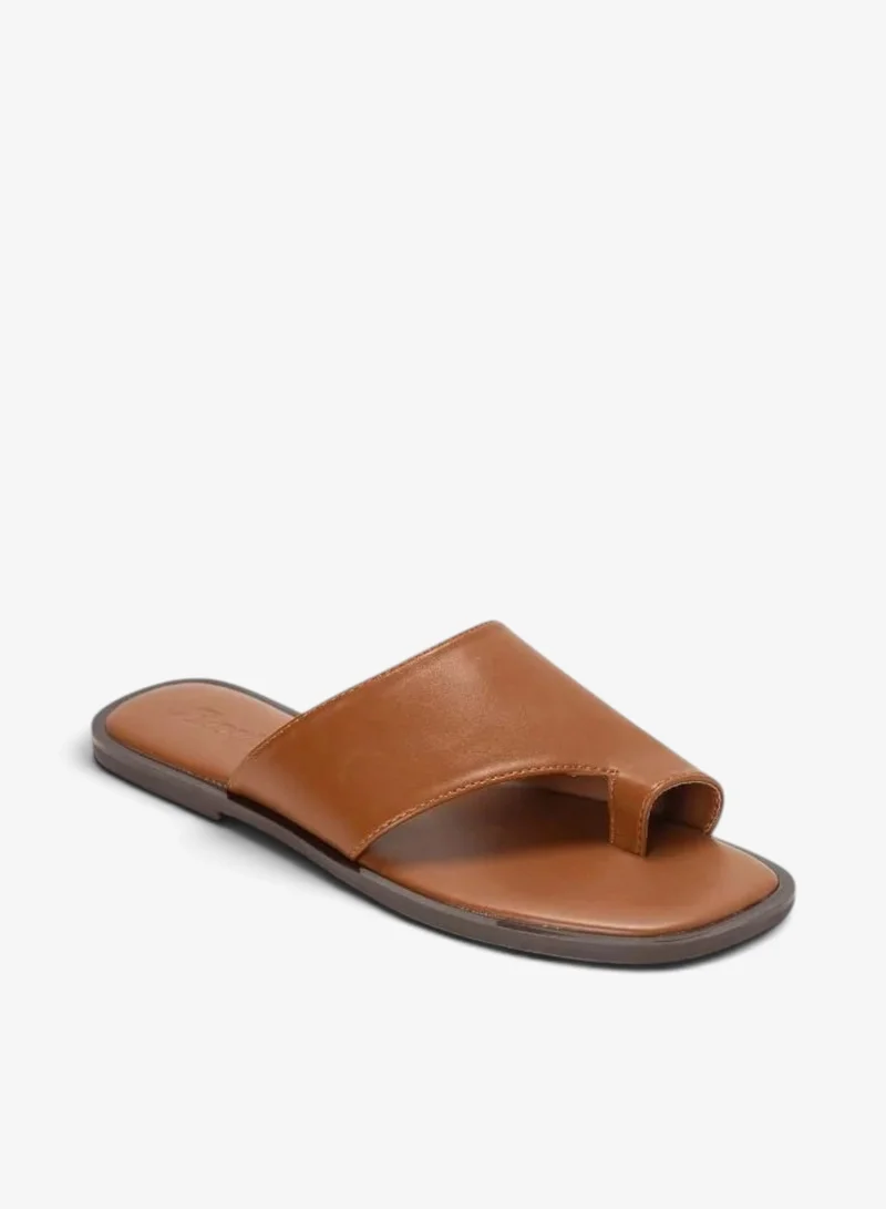 Bata Minimal Strap Slide Sandals