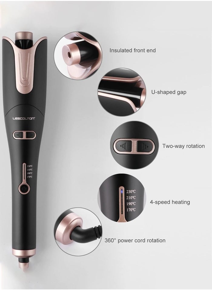 Joshberg Automatic Curling Iron,Hair Curler,Curling Iron Large Curls,Black  - Image 3