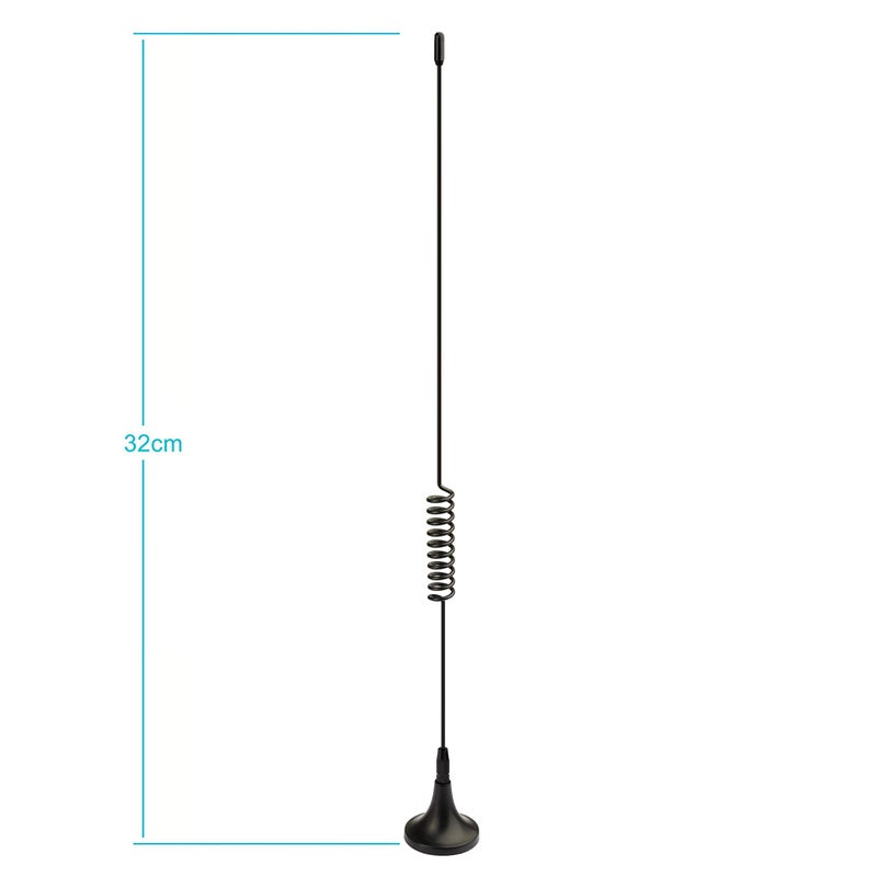 Bingfu FM Radio Antenna Magnetic Base FM Antenna for Stereo Receiver Indoor Pioneer Onkyo Yamaha Marantz Sherwood Bose Wave Music System Home Stereo Receiver AV Audio Video Home Theater Receiver - Image 4