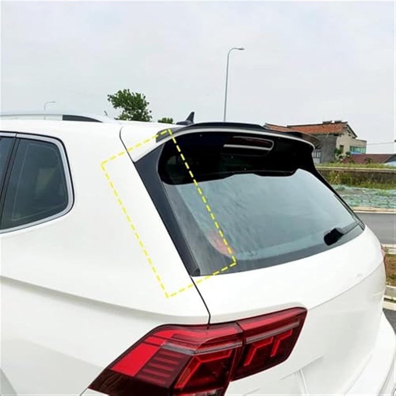 Vuzmode Gloss Black Car Spoiler for VW Tiguan - Image 4