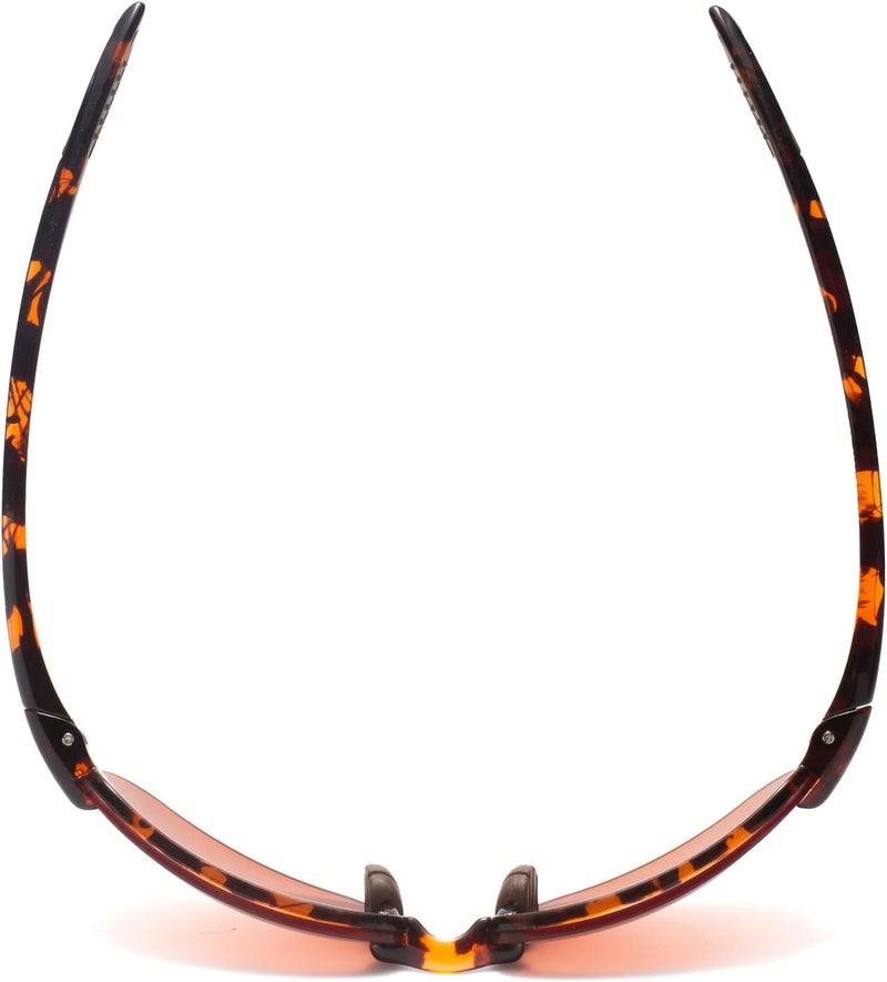 JULI Eyewear نظارات JULI الرياضية للرجال والنساء إطار TR90 بدون حواف للجري وصيد الأسماك والبيسبول والقيادة MJ8001 - Image 3