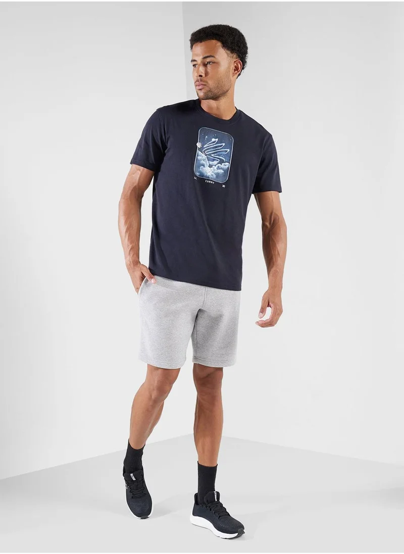 UNDER ARMOUR Curry Heavyweight Graphic T-shirt