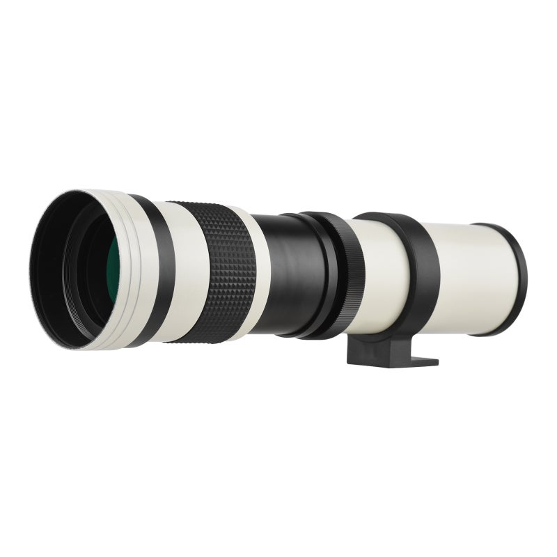 Camera MF Super Telephoto Zoom Lens F/8.3-16 420-800mm T2 Mount with M-mount Adapter Ring 1/4 Thread Replacement for Canon M M2 M3 M5 M6 Mark II M10 M50 M100 M200 Cameras - Image 4