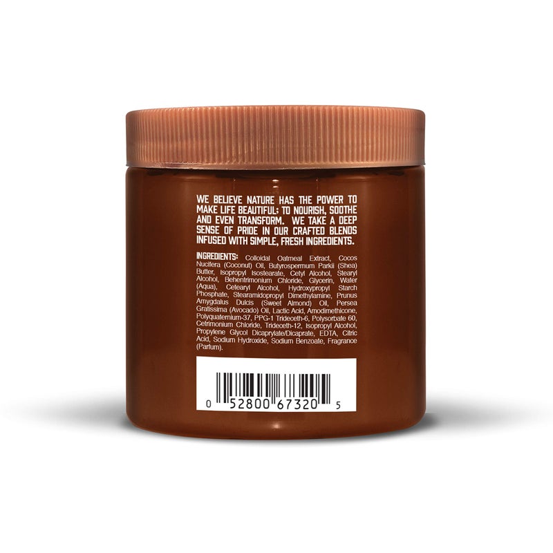 Aveeno Intense Hydration Almond Oil Blend Hydrating Hair Mask Treatment with Avocado Oil and Oat to Repair Dry Damaged Hair, Safe for Color-Treated Hair, Sulfate, Paraben and Dye-Free, 8 Fl Oz - Image 2