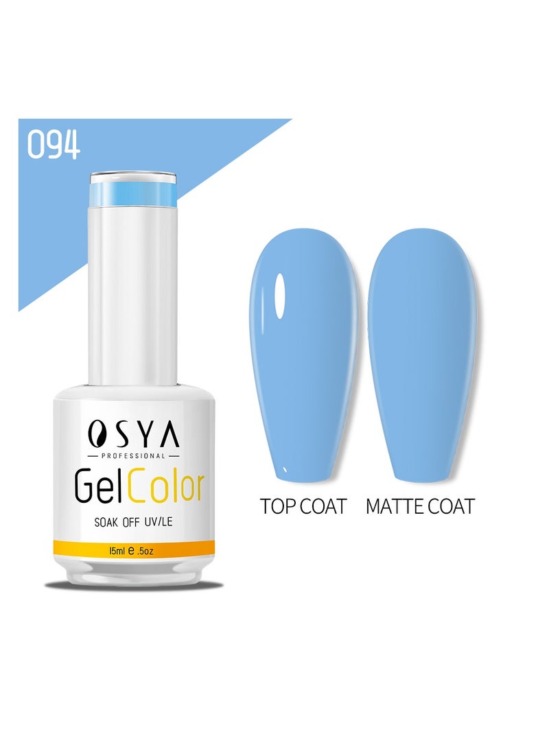 OSYA gel Nail Polish Collection Soak Off UV&LED CANNI OUTPUT Gel polish 15ml (094) - Image 1