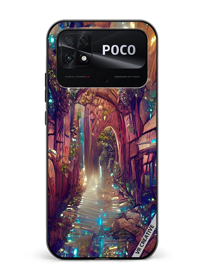 VR CREATIVE Protective Case Cover For Xiaomi Poco C40 Design Multicolour - Image 1