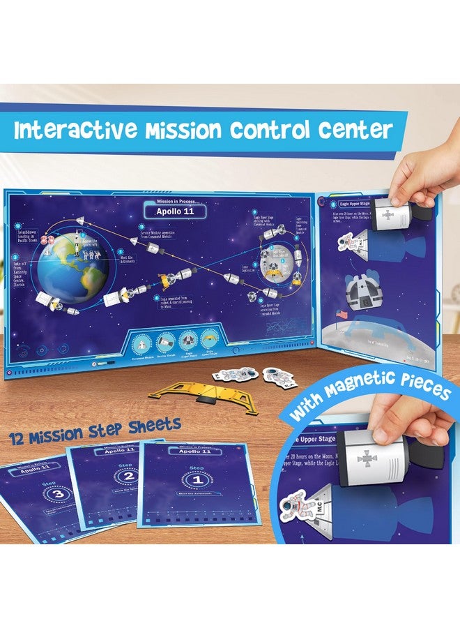 Imagimake Man'S Journey To Moon | Mission Apollo 11 | Rocket & Satellite Model Making Set | 3D Puzzle Toy For Kids | Astronaut & Space Kit | Birthday Gift For Girls & Boys Ages 8,9,10,11,12,13 - Image 3