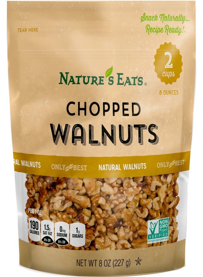 Nature's Eats Chopped Walnuts, 8 Oz - Image 1