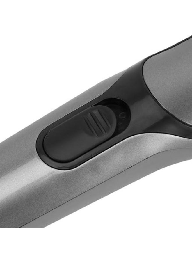 GEEPAS Geepas Rechargeable Hair Trimmer , Cordless Hair and Beard Trimmer with High Capacity Battery,Includes 4 Comb Attachments,Precision Stainless Steel Blade for Constant Cutting, Metallic Grey/Black  - Image 5