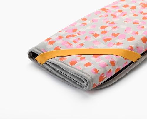 Joseph Joseph Swift Folding Ironing Mat with Silicone Iron Rest Heat and Steam Resistant NonSlip Ironing Pad Compact Storage 354 x 185 in Peach Blossom - Image 3
