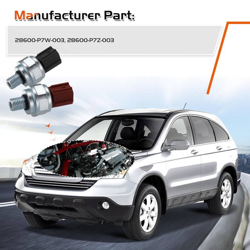 ISINFLASH 2PCS Transmission Pressure Switches for Honda and Acura - Image 3