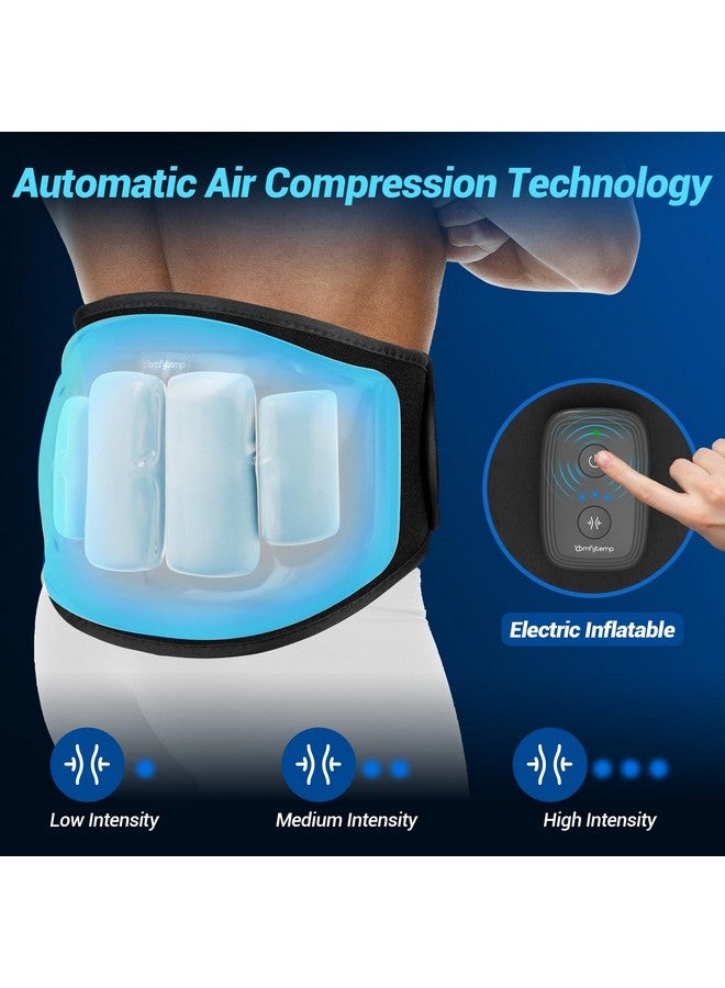 Comfytemp Comfytemp Auto Air Compression Cold Therapy with Large Back Brace & Ice Bag, FSA HSA Eligible, Reusable Cryotherapy Lumbar Cold Wrap for Lower Back Pain Relief, Sciatica, Injury, Herniated Disc, K91A1 - Image 3