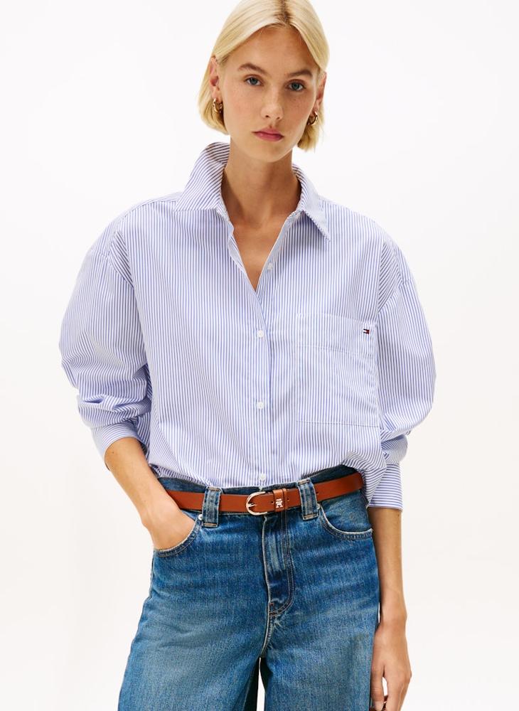 TOMMY HILFIGER NEW POPLIN MODERN FIT SHIRT - Image 1