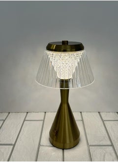 Transparent striped/gold