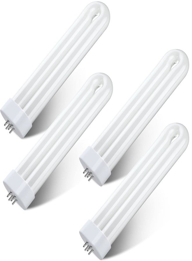 Kittmip Zapper Light Bug Zapper Replacement Bulbs Insect Attracting Lamp FUL15W BL U Shaped Twin Tube Fluorescent UV Lamp 7.56 x 1.80 x 0.93 inch (White,4 Pieces) - Image 1
