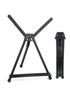 Falling In art Falling in Art Aluminum 15" to 21" Tabletop Easel Display, Black Tripod with Rubber Feet, Holds Canvas, Paintings, Books, Photos, Signs  - Image 1