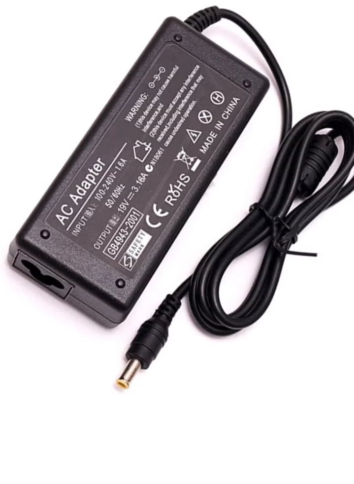 Reacon For Samsung 19V 3.16A Adapter Charger 5.5mm X 3.0mm AP04214-UV AC Adapter Charger SD-10088-1007A - Image 1