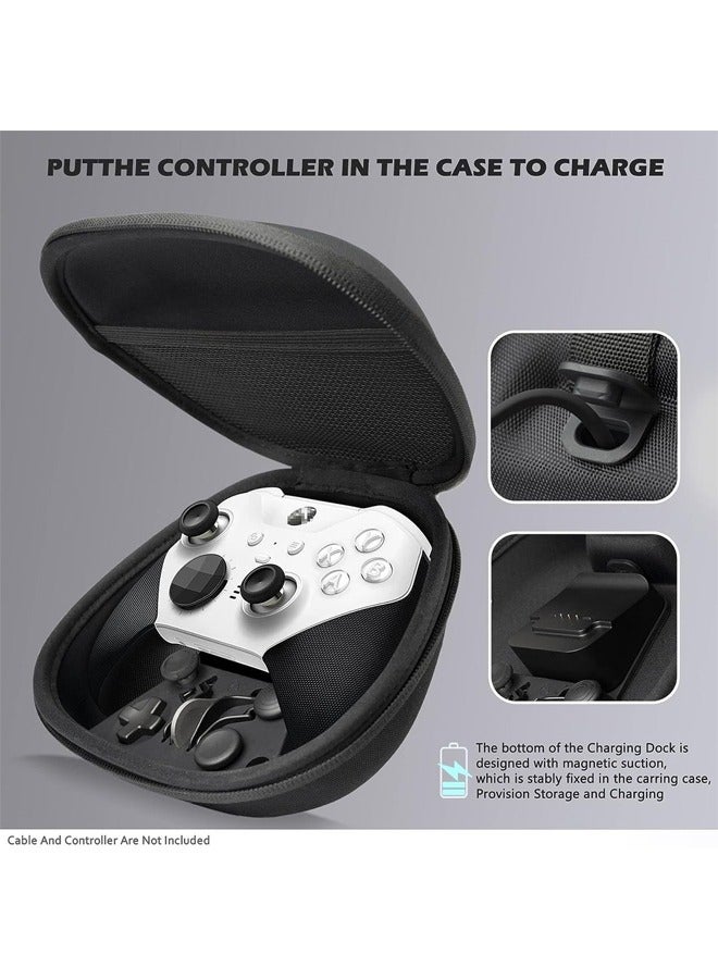 Muyixin 15pcs Complete Component Pack for Xbox Elite Wireless Controller Series 2, package Includes 1 Carrying Case 1 Dock, 4 Paddles, 2 DPads, 6 Thumbsticks,1Tool, for Xbox One Elite Series 2 Core Replacement Parts - Image 3