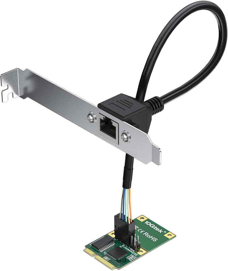 HYFIBER H!Fiber Mini PCIe Gigabit Ethernet Network Card, Single RJ45 Port, 1G NIC Compare to Intel I210AT, with 30-cm Cable, Mini Pice Interface, not for M.2 - Image 3