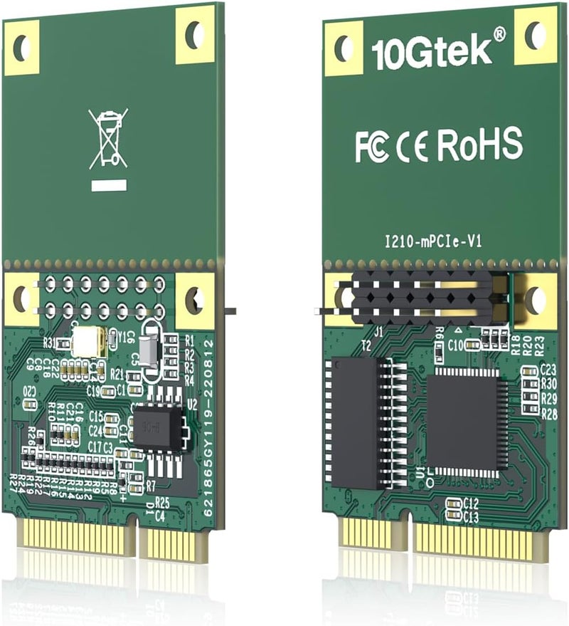 HYFIBER H!Fiber Mini PCIe Gigabit Ethernet Network Card, Single RJ45 Port, 1G NIC Compare to Intel I210AT, with 30-cm Cable, Mini Pice Interface, not for M.2 - Image 4