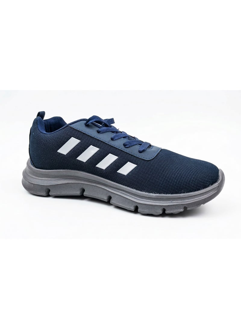ORDER LiteMove Men's Lightweight Running Shoes -(SJ-203) Blue/White - Image 3
