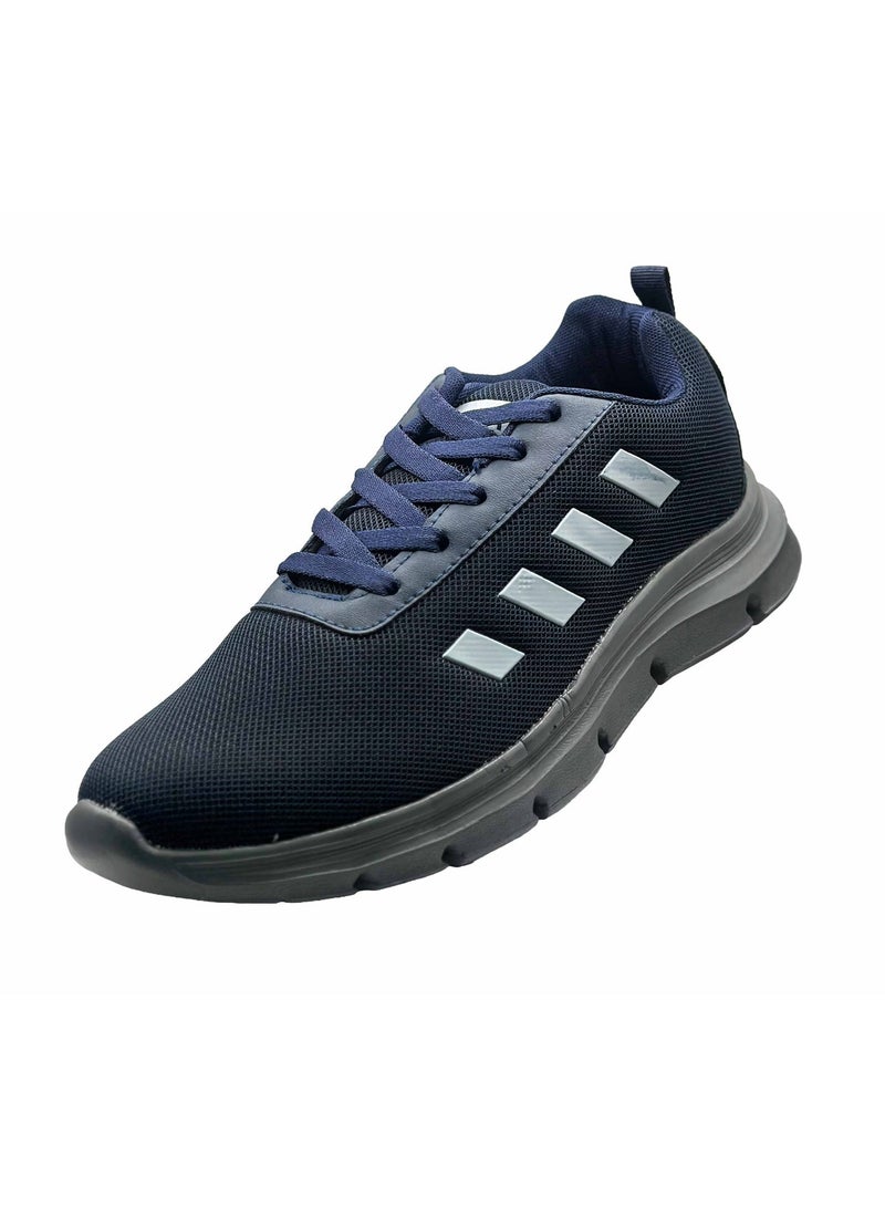 ORDER LiteMove Men's Lightweight Running Shoes -(SJ-203) Blue/White - Image 2