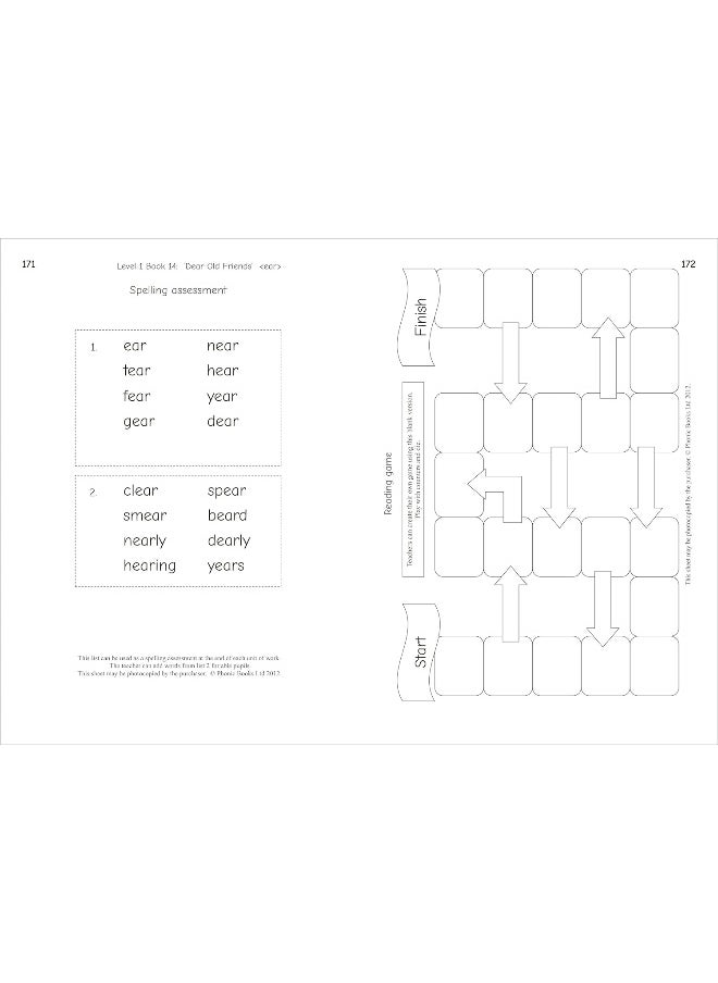 null - Phonic Books Dandelion Readers Reading and Spelling Activities Vowel Spellings Level 1: One spelling for each vowel sound - Image 1
