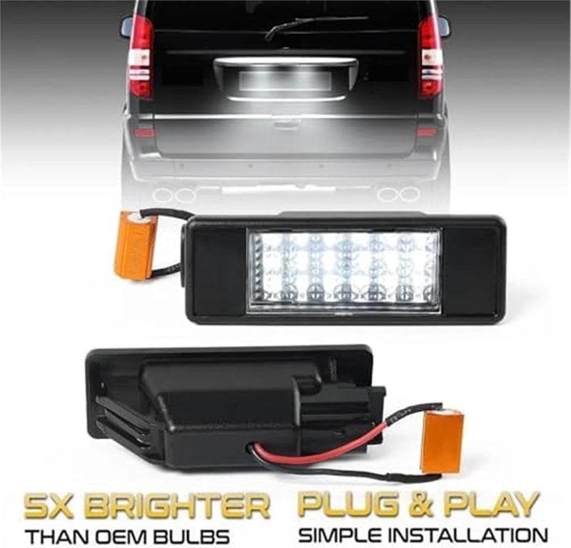 DEMULAX LED License Plate Light for Mercedes - Image 2
