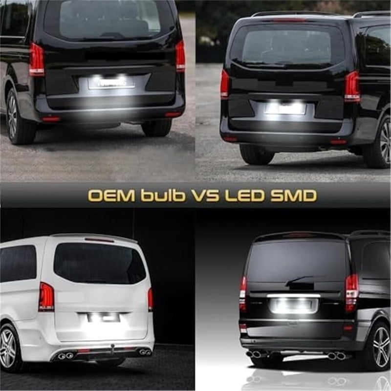 DEMULAX LED License Plate Light for Mercedes - Image 3