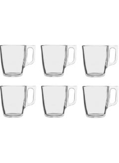 Luminarc A set of 6 Luminarc glass tea cups for multiple uses  - Image 1