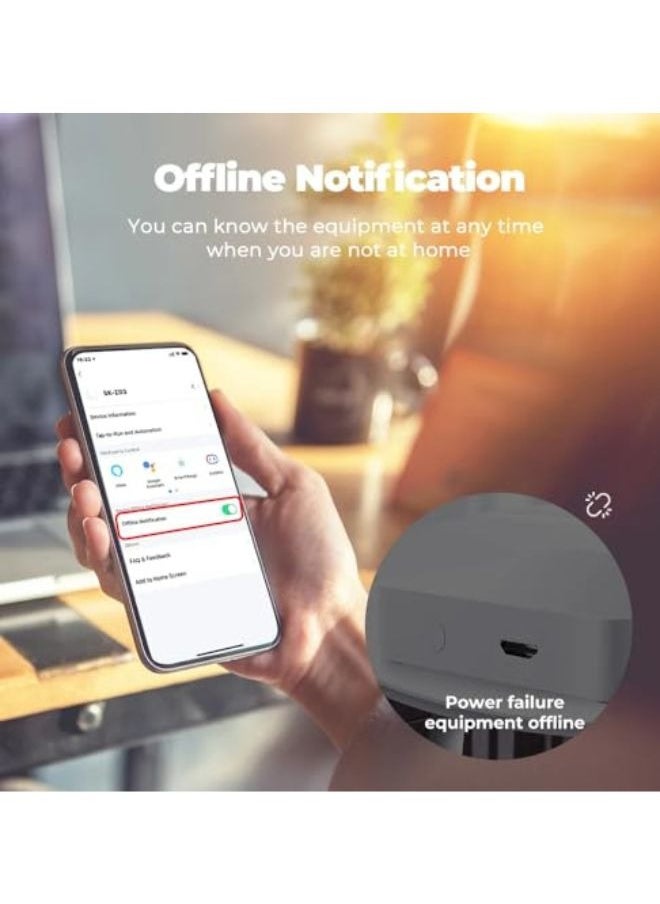 LUMIVE Lumive Smart Bluetooth Gateway, Supports Tuya Devices, Bluetooth Mesh & WiFi, Works With Alexa and Google Home and Supports App Control over the internet (Zigbee + BLE)  - Image 5
