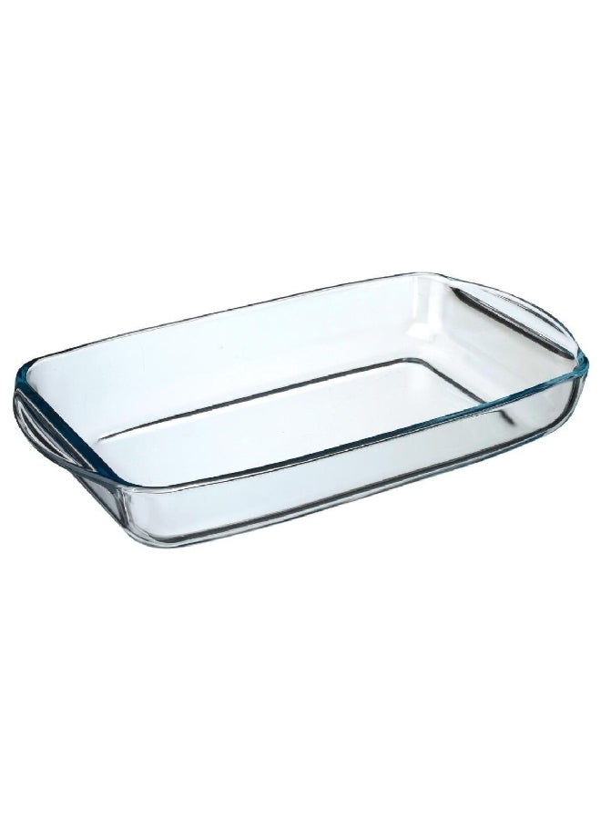 Five Simply Smart Elegant Design Rectangular Glass Baking Dish Clear 34 x 19 cm 59006