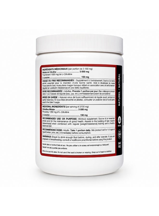 XPN L-Citrulline Essential Amino Acid Powder 300g Natural Pre Workout Supplement - Image 3