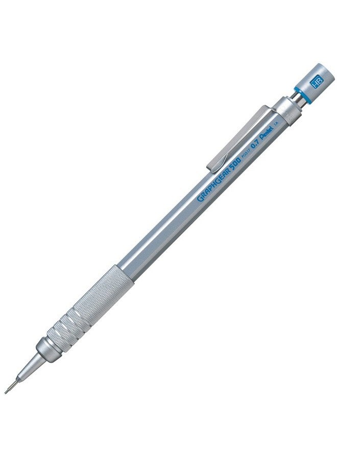 Pentel قلم رصاص ميكانيكي جراف جير 500 للرسم 0.7 مم (Pg517) - Image 1