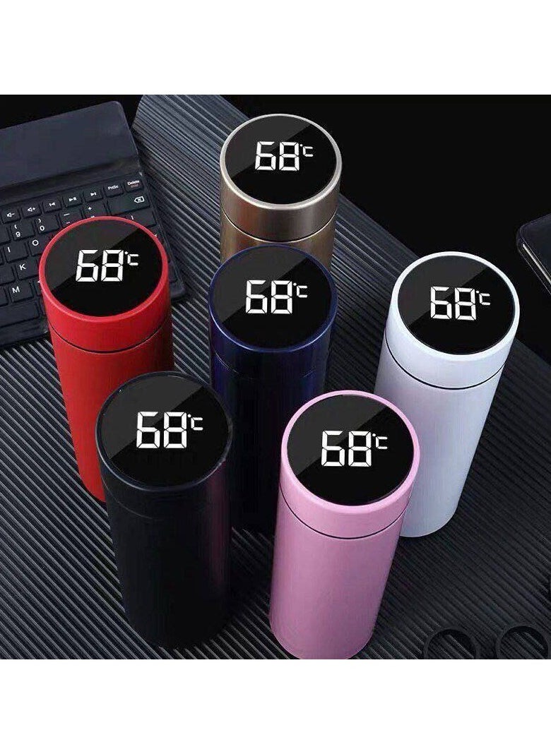 Generic - Smart Thermos Bottle with Touch Display - 500ml Insulated Flask with Temperature Sensor - Image 1