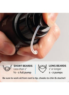 Zeus Refined Beard Oil, Leave In Conditioner Oil For A Softer Beard & Mustache - Made In Usa (Vanilla Rum) 1.6 Oz.  - Image 4