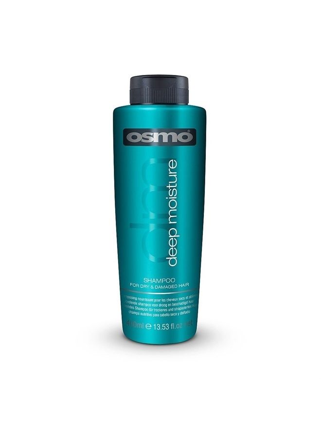 Osmo Deep Moisture Shampoo, Dry and Damaged Hair Formula, Large 1000ml (33.8 fl oz) - Image 4