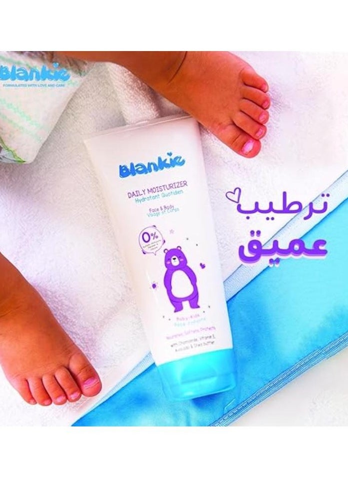 Blankie Kids Daily Moisturizer For Face & Body 150ml  - Image 2