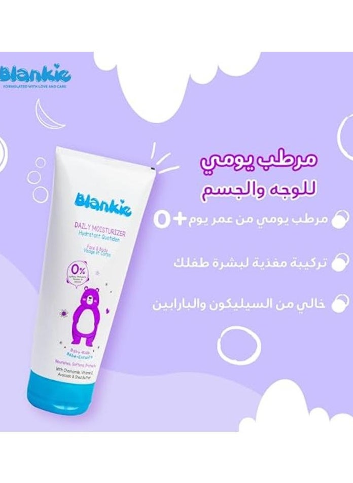 Blankie Kids Daily Moisturizer For Face & Body 150ml  - Image 3