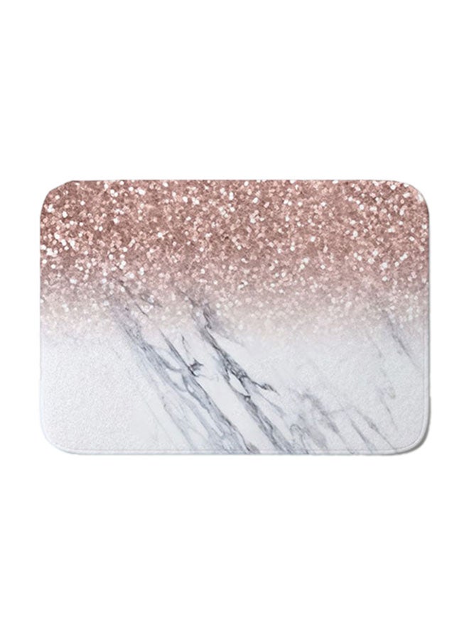 NIBEMINENT Marble Pattern Non-Slip Doormat Multicolour 40x60cm