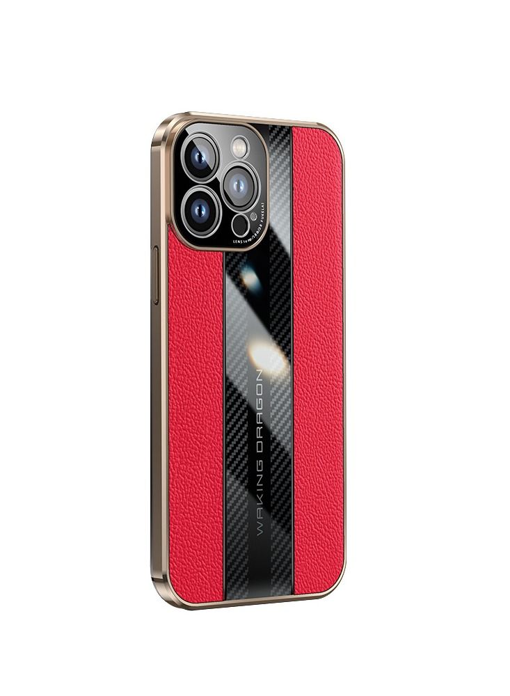 Suteni Back Cover Card Slots Leather Phone Case for Huawei