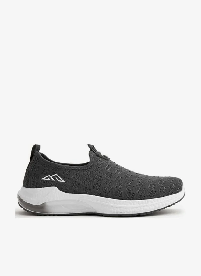 شو اكسبرس Textured Slip-On Sports Shoes With Pull Tab